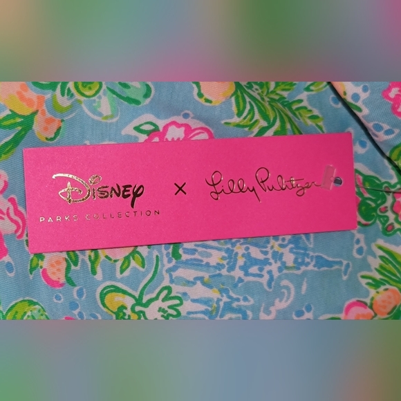 Mickey and Minnie Mouse Kristen Swing Dress for Women by Lilly Pulitzer 💗 - Picture 9 of 10